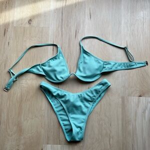 Aqua Bikini Set